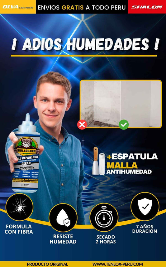 KIT SELLANTE REPARADOR + ESPATULA + MALLA L6